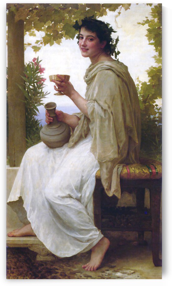 William-Adolphe Bouguereau - Bacchante by Wirla