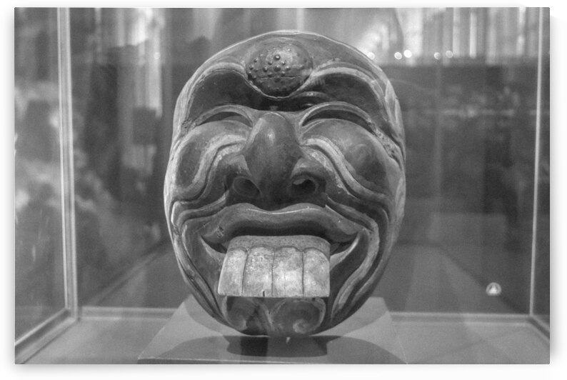 Traditional Barong Landung Jero Gede Mask Display by urbancamshot