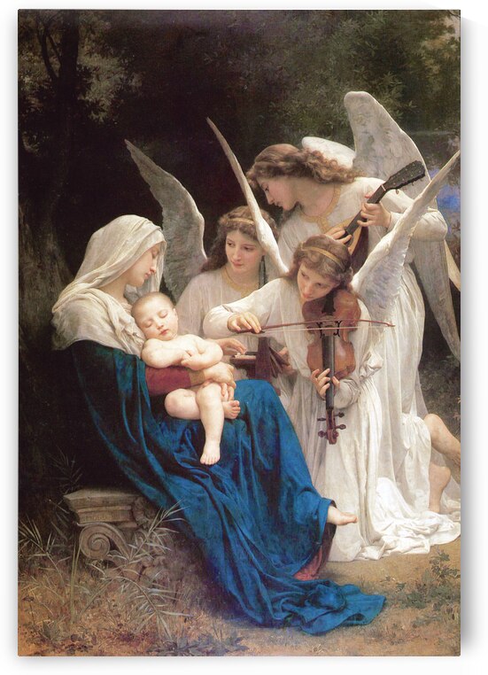 william-adolphe bouguereau - Song of the Angels by Wirla