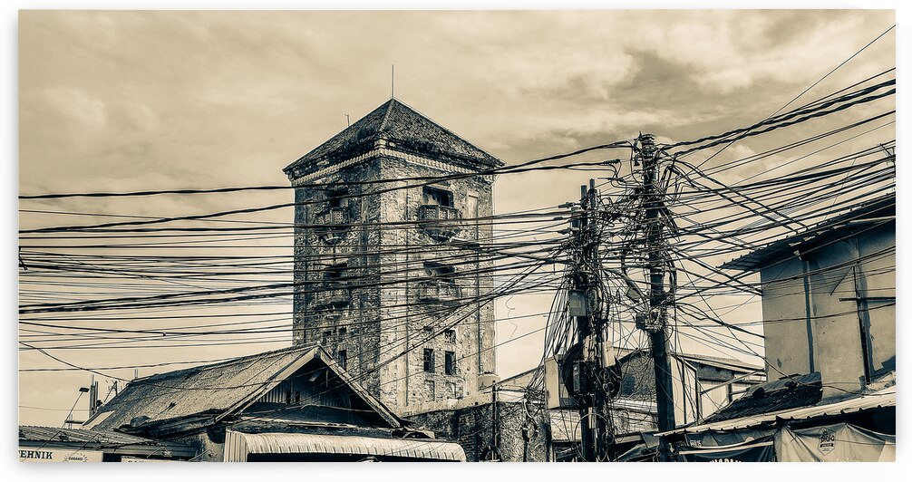 Historical Dutch Water Tower in South Jakarta by urbancamshot
