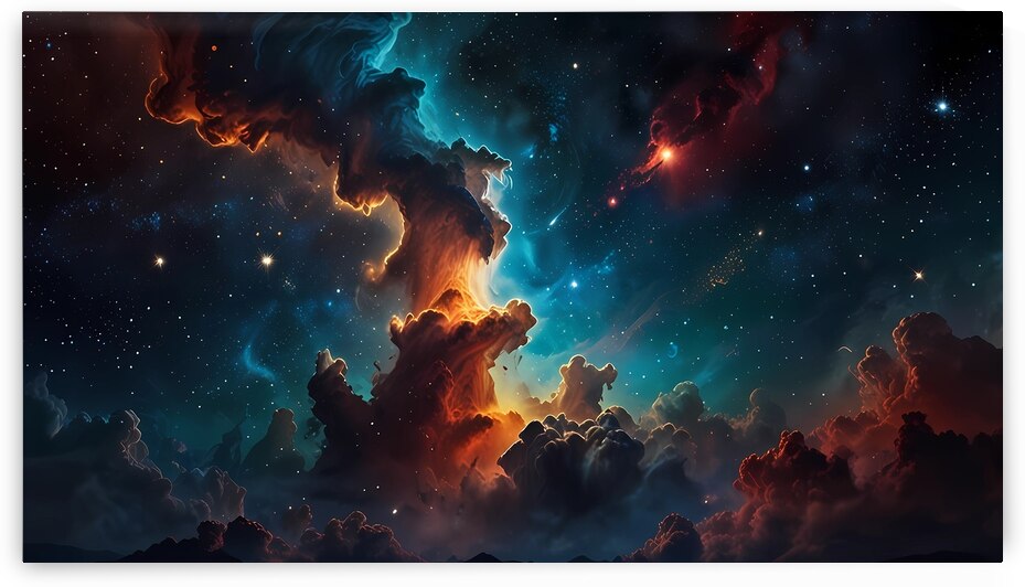 The Pillars of Creation Reimagined by Wall Martique