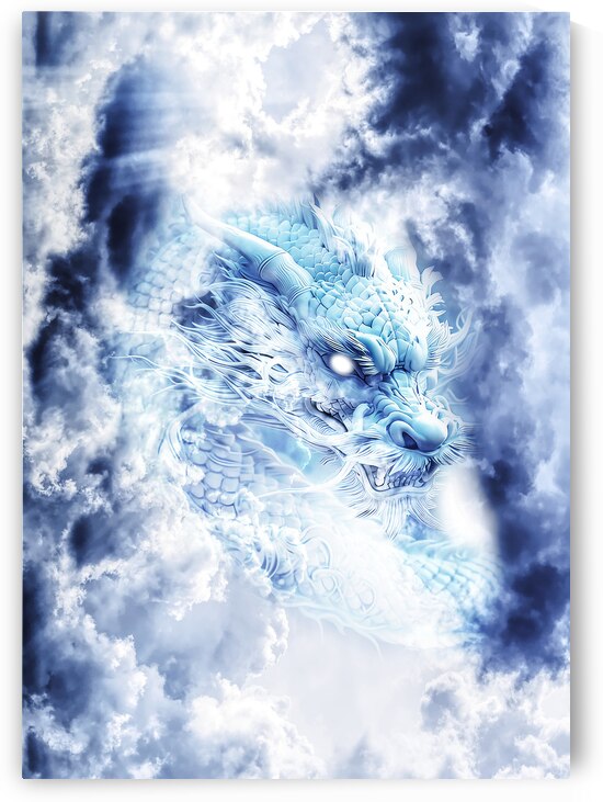 Blue Sky Dragon by Kiyo Arts
