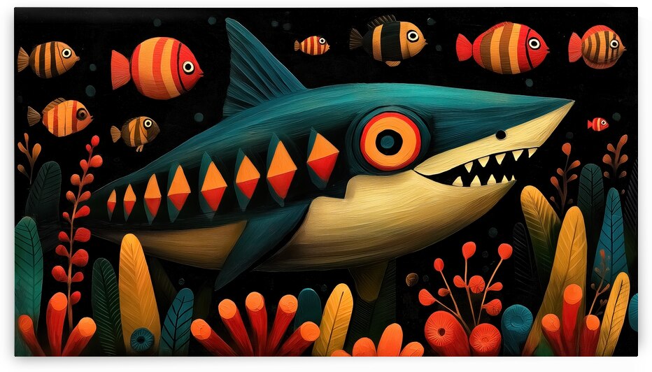 Shark in the Water by Dan Canopy