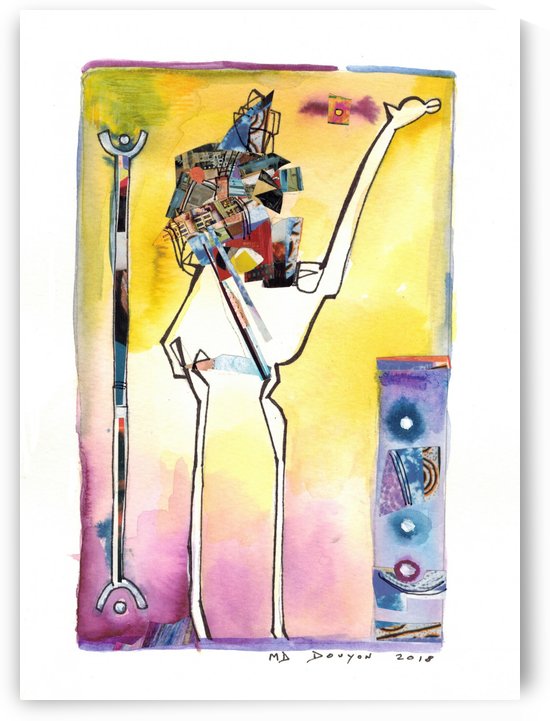 Kollage KAMEL by Marie-Denise Douyon