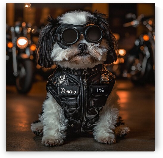 Poncho and the Motorcycle Revolution by Image by Raymond