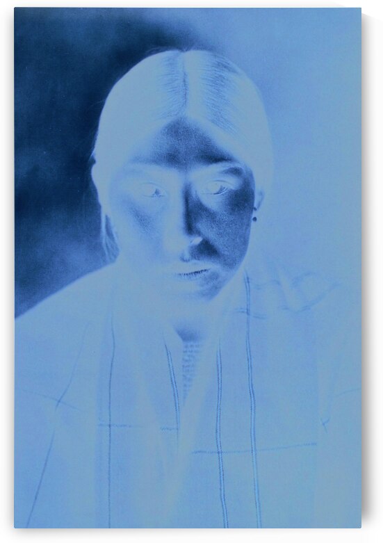 Suquamish Woman by Edward S. Curtis 1899 by ValergeneArt