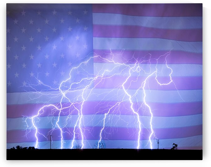 American Oil Field by Bo Insogna