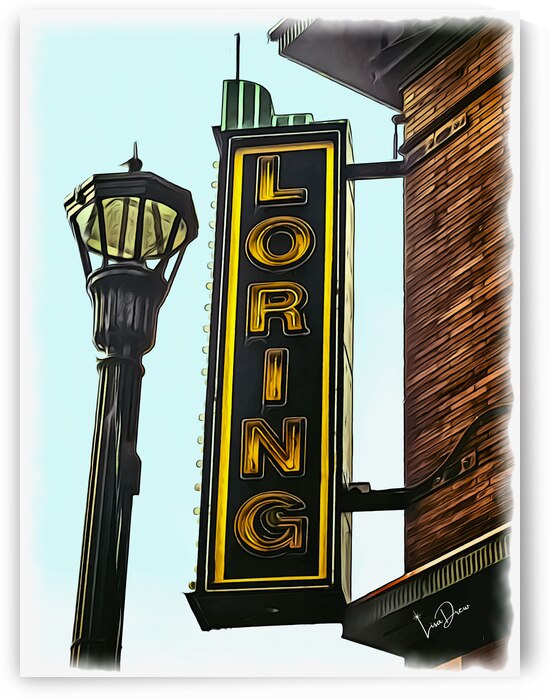  Loring Lamppost by Lisa Drew