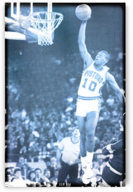 Dennis Rodman Viewfinder Dunk Art by Row One Brand