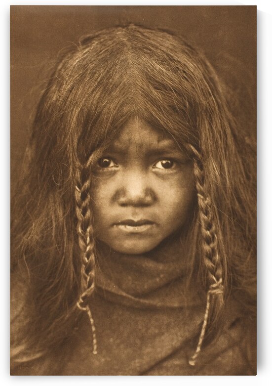 Quilcene Boy by Edward S. Curtis 1912 by ValergeneArt