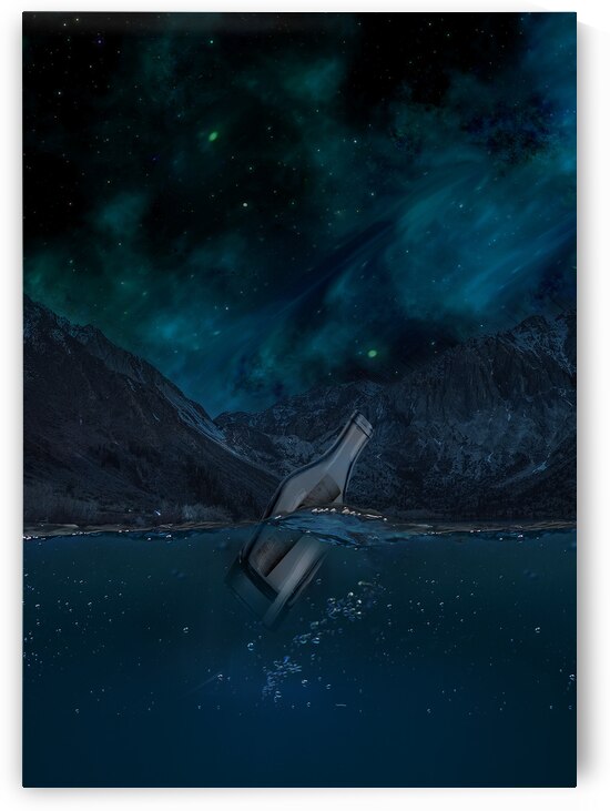 Unknown Message In A Bottle by Kiyo Arts