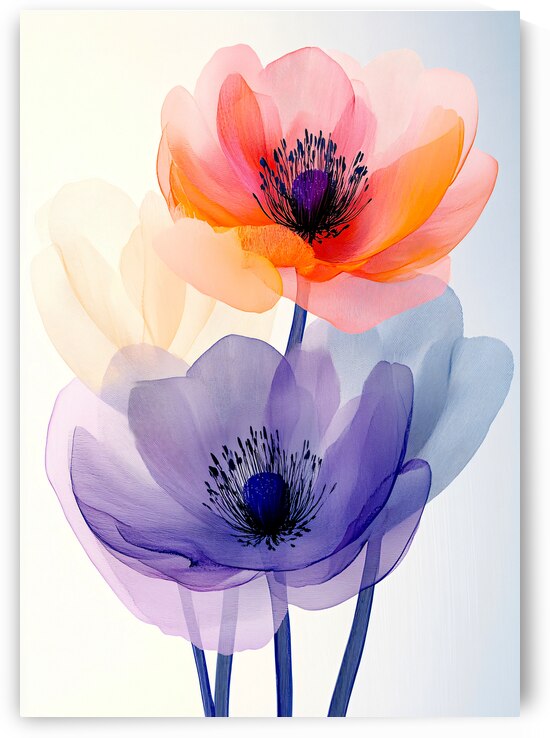 Gossamer Poppies by Travelling Light