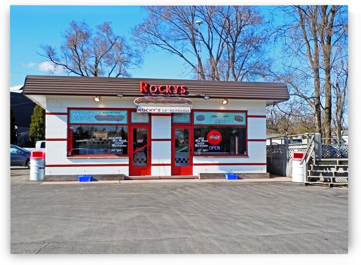 Rocky s Drive In by Deb Oppermann