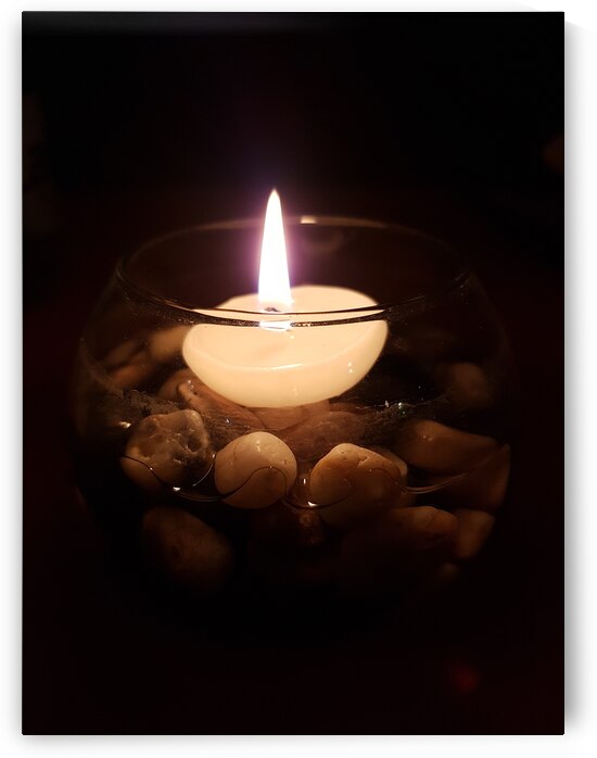 by candlelight by Carinou Art