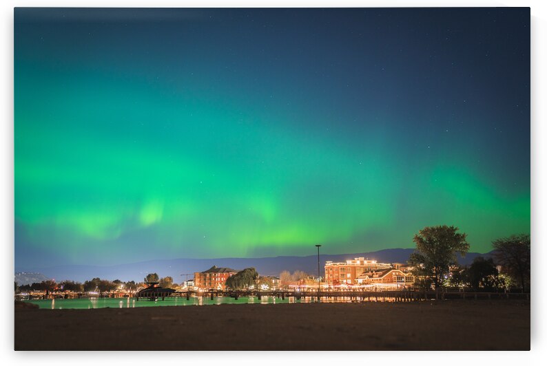Kelowna BC - Aurora Display by Josh Woodman Photography