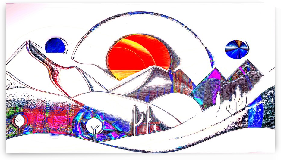 Mountain time. by Liberation Art Studio