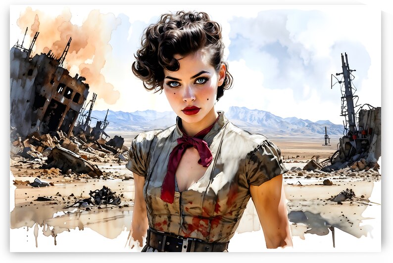 Red sash by NurpuArt