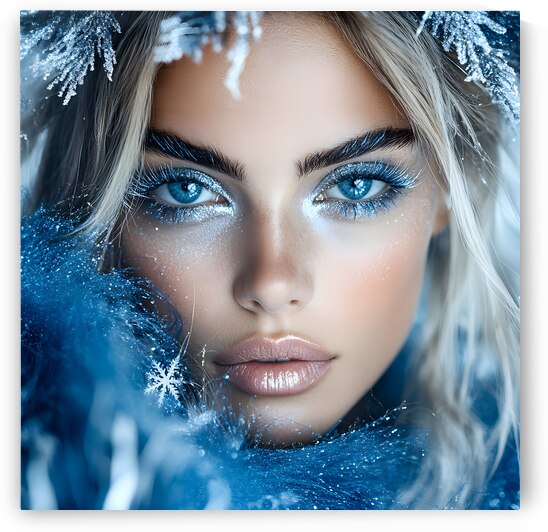 Icy Elegance: Snow Queen Beauty by Fab Haven