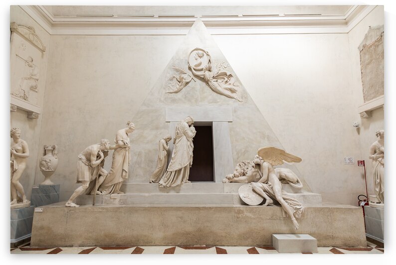 Funeral monument to Maria Christina of Austria by sculptor Anto by Paolo Modena