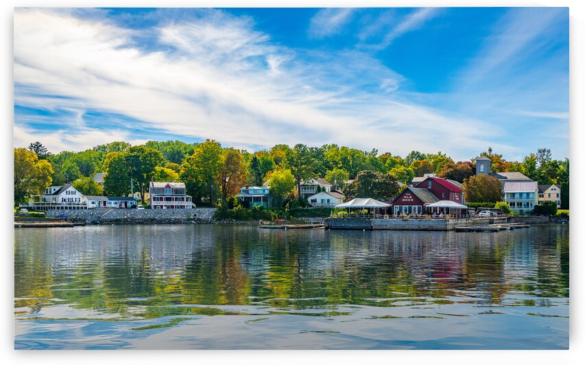 The Old Dock Restaurant in Essex in New York State by Steve Heap