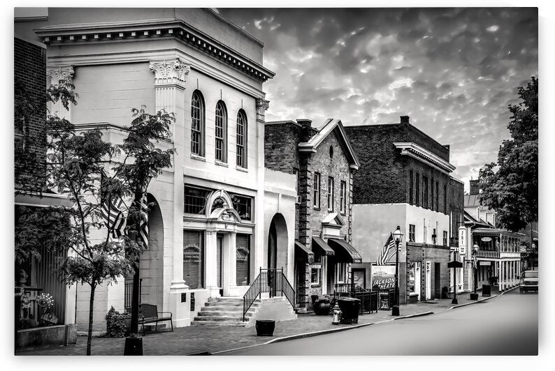 Charming Main Street Scene in Historic Jonesborough Tennessee by Shelia Hunt Photography