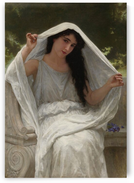 William Adolphe Bouguereau  - The Veil . 1898 by Wirla