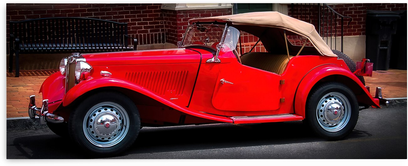 Little Red Car by Shelia Hunt Photography