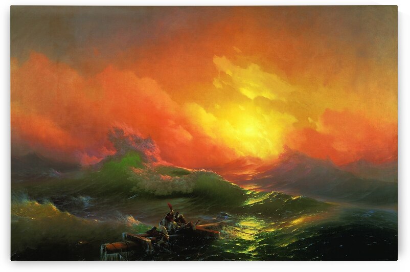 Ivan Aivazovsky - The Ninth Wave . 1850 by Wirla