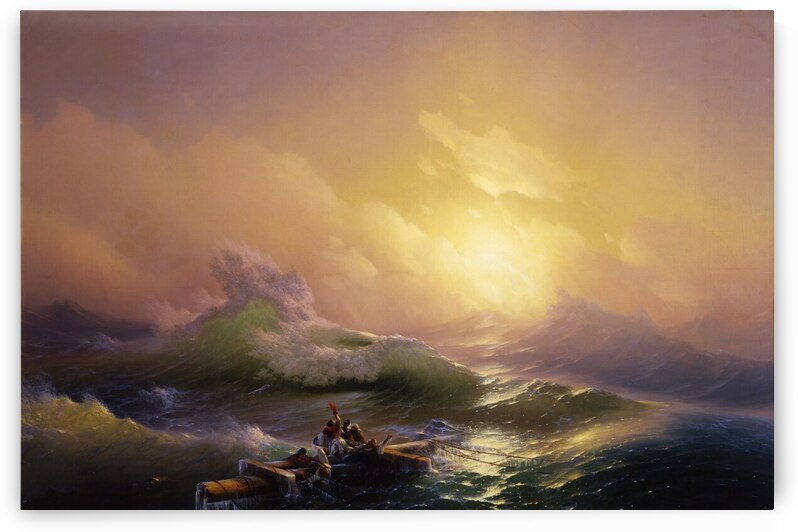Hovhannes Aivazovsky - The Ninth Wave . 1850 by Wirla