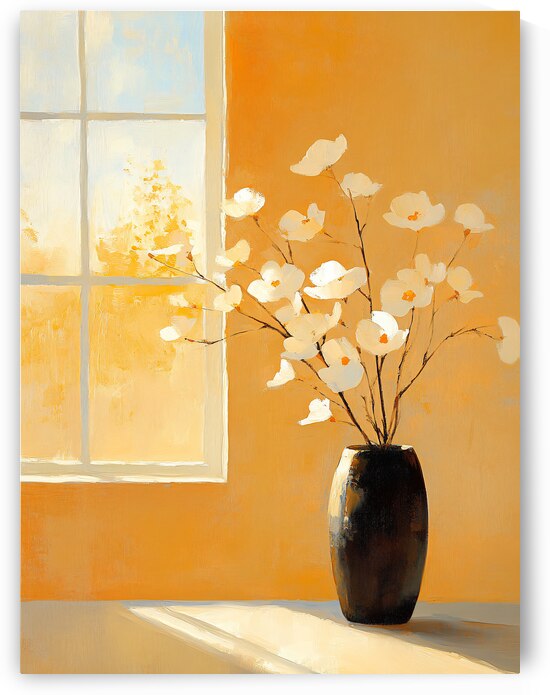 Flowers by a Window  2 by Travelling Light