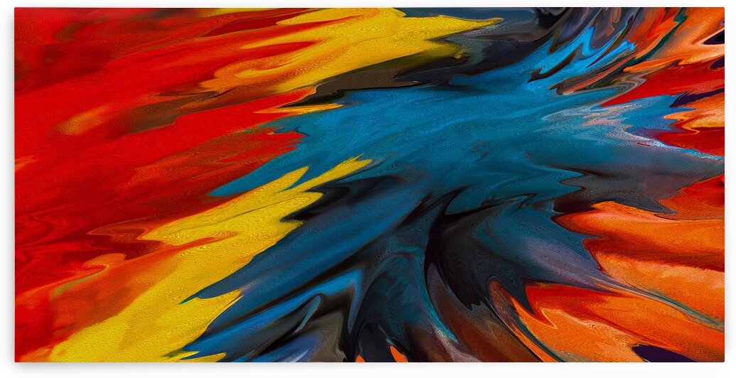 Liquified Feathers  by Eden Remme Watt