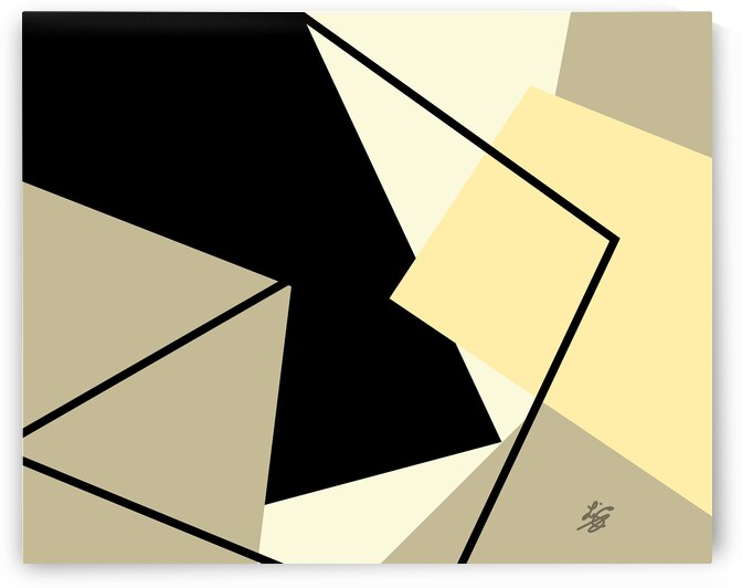 Geometric Abstract Shapes by Liz Cereby