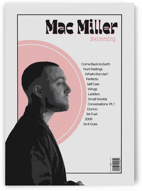 Mac Miller Poster by Vetiver Grey