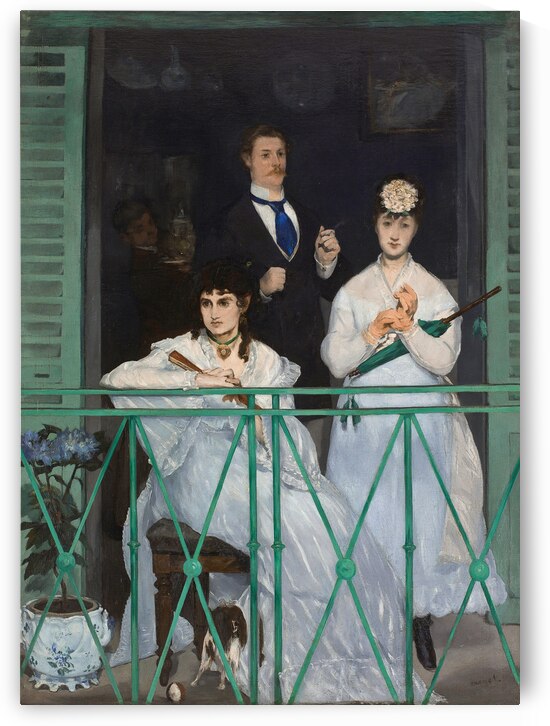 Edouard Manet - The Balcony by Wirla