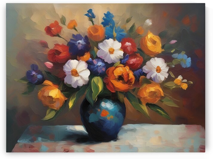 Flowerful Vase 173 by Esmonbijouart