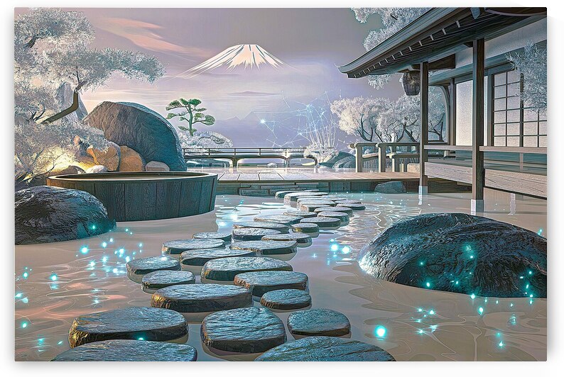 Zen Winter Solstice  by Byron Johnson