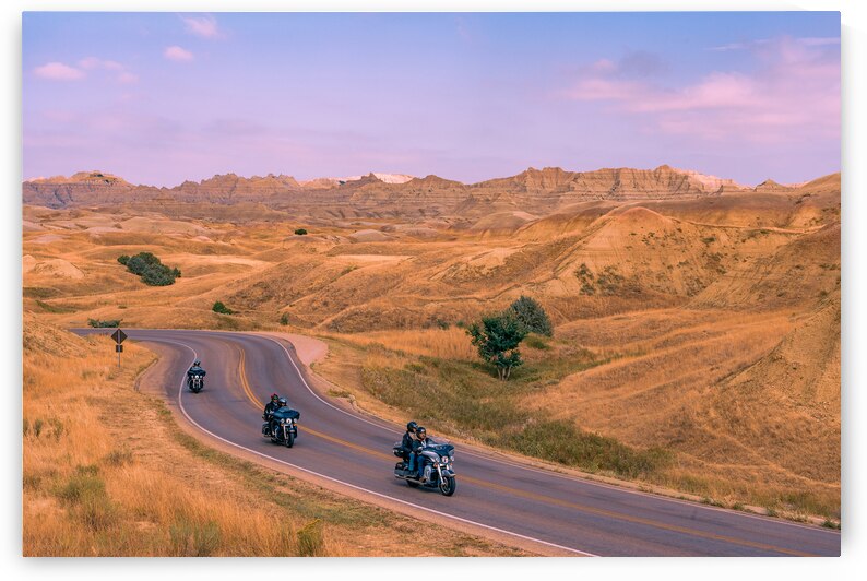 Badlands Cycle by Geoffrey Prior