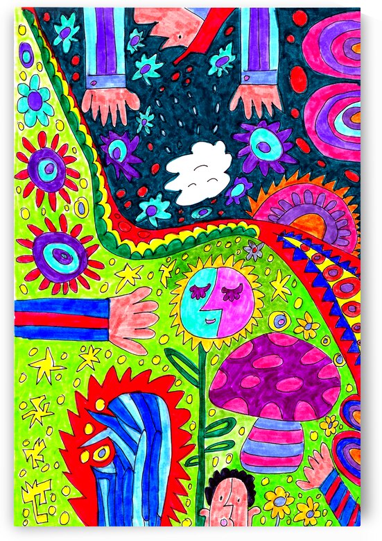 Abstract Psychedelic Imagination by Catriona Roberts Nature Photography and Designs