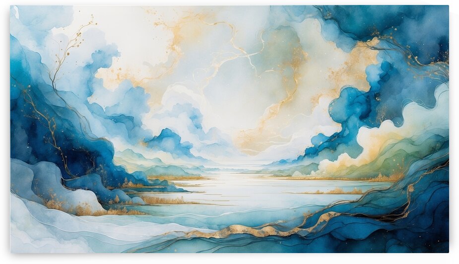 Tranquil Mountain Reflections by Jacob Farkas by Jacob Farkas