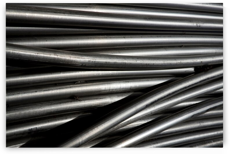 Tubular Abstact Art Number 2 by Bo Insogna