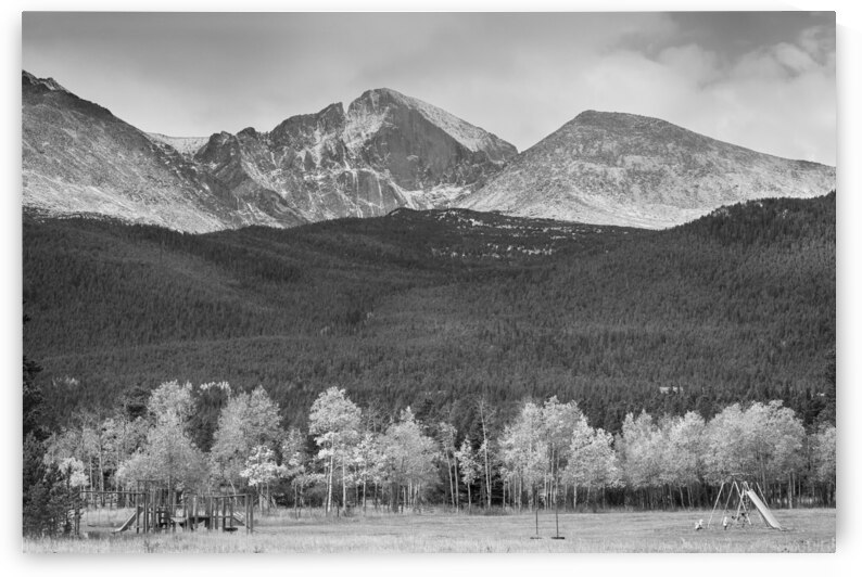 Colorado Americas Playground In Black and White by Bo Insogna