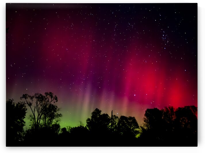 Dancing Skies: Northern Lights Symphony by Lisa Drew