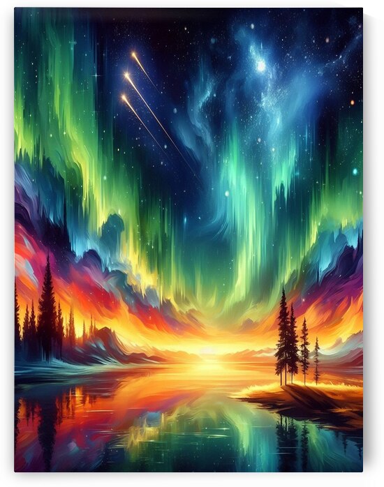 Northern Lights by Urban Interior Art