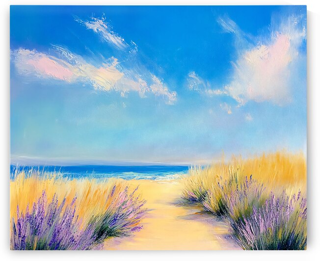 Beach Path Abstract by Travelling Light