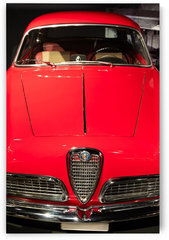 Alfa Romeo Giulietta Sprint 1954. Red spider Italian luxury cl by Paolo Modena
