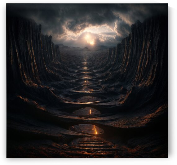  Canyon Like Valley  by Aniima Illussiya