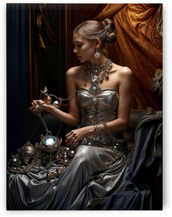  Glowing Blue Elements  by Aniima Illussiya