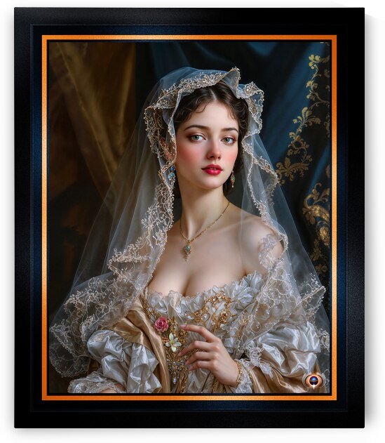 Portrait Of Isabella Celeste Dufresne A Picture Of Feminine Grace Captivating AI Concept Art by Xzendor7 by xzendor7