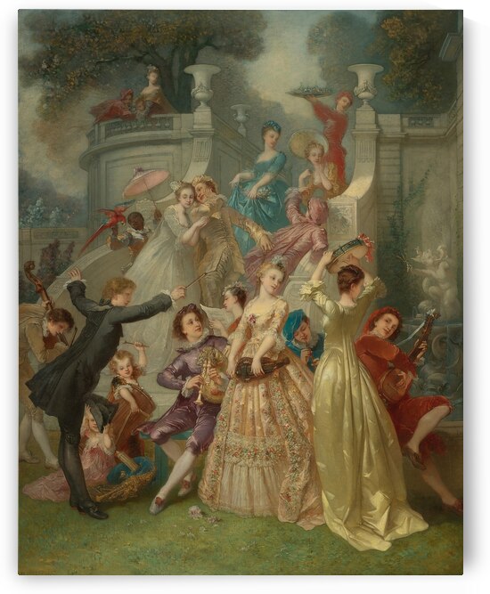 Jeunesse. Printemps De La Vie by André–Charles Voillemot [1823–1893] by MyCozyFineArt