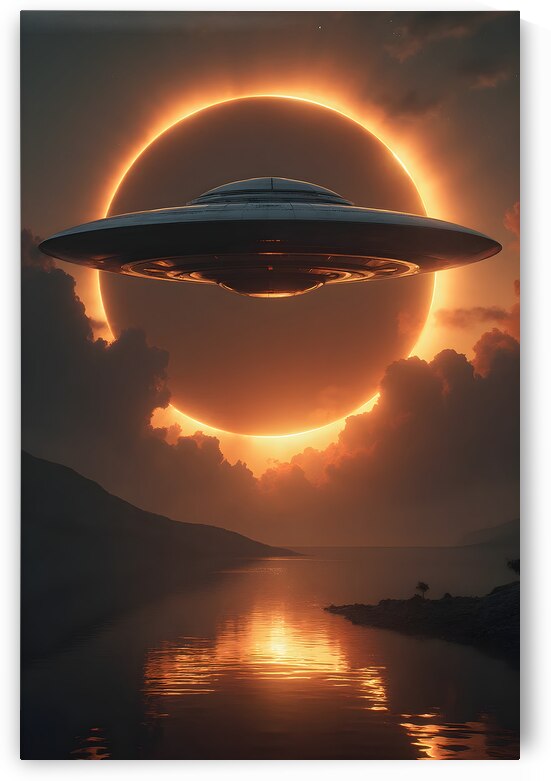 Eclipse Encounter: The UFO’s Celestial Alignment by James Derrick